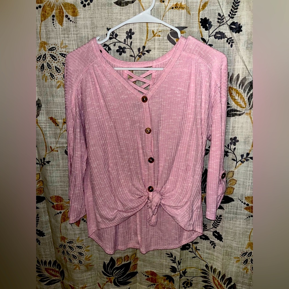 Pink Blouse ( MED)